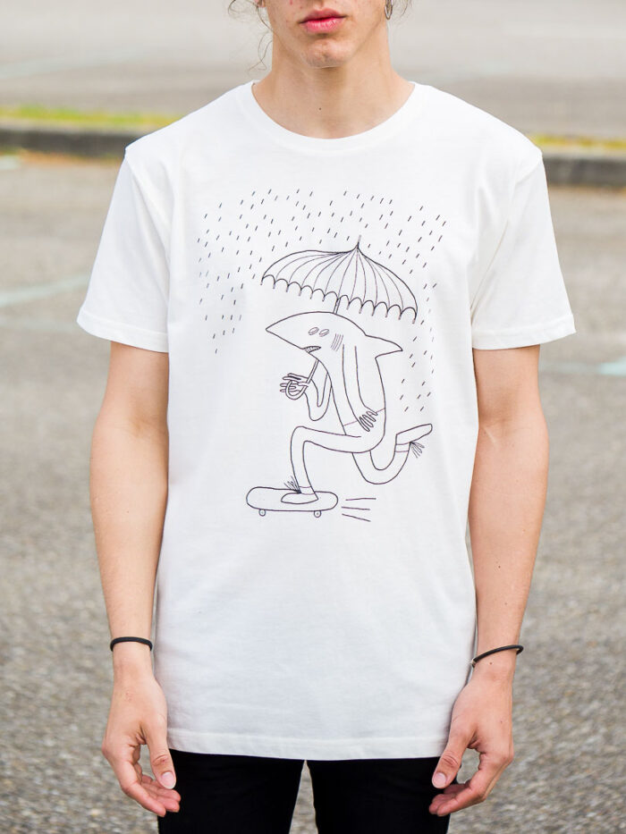 don tiburón camiseta algodón orgánico