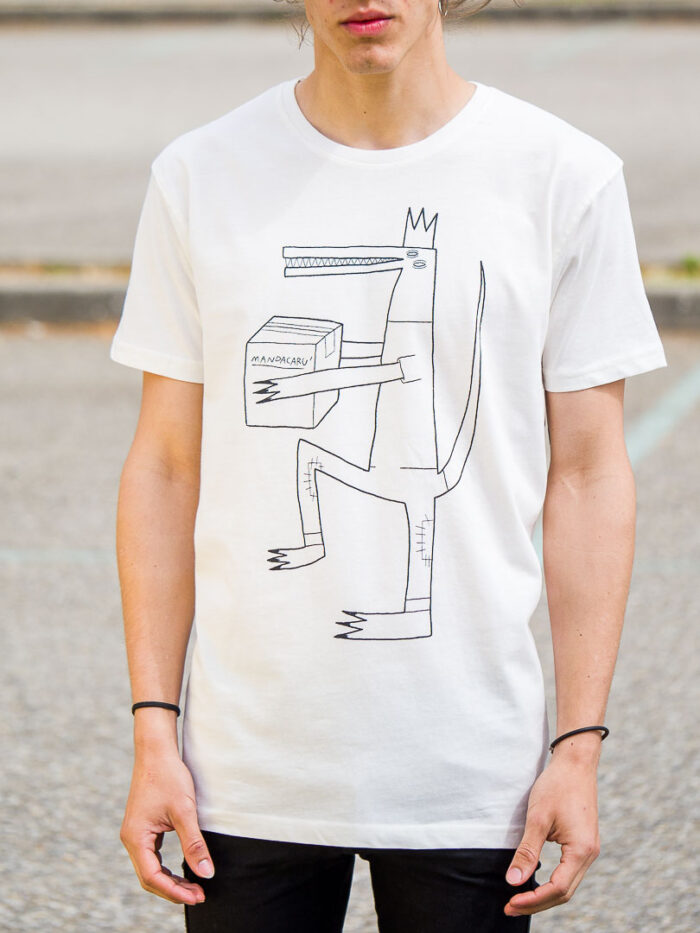 rey cocodrilo camisetas algodón orgánico