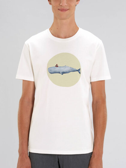 camiseta ecológica señora ballena