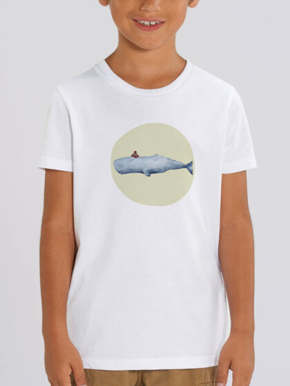 camiseta ecológica señora ballena