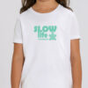 slow life camiseta algodón orgánico